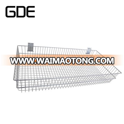 Supermarket hanging basket wire basket metal wire basket